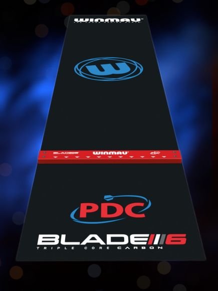 Pro Zone Precision PVC Dart Mat & Integrated Oche