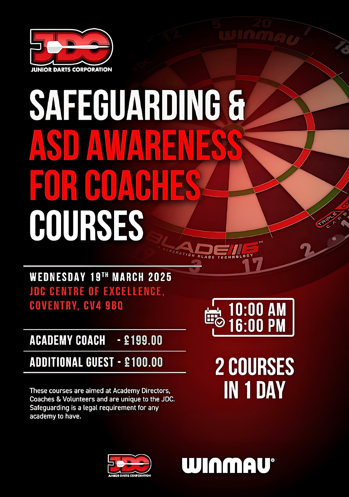 JDC SAFEGUARDING & ASD AWARENESS FOR COACHES